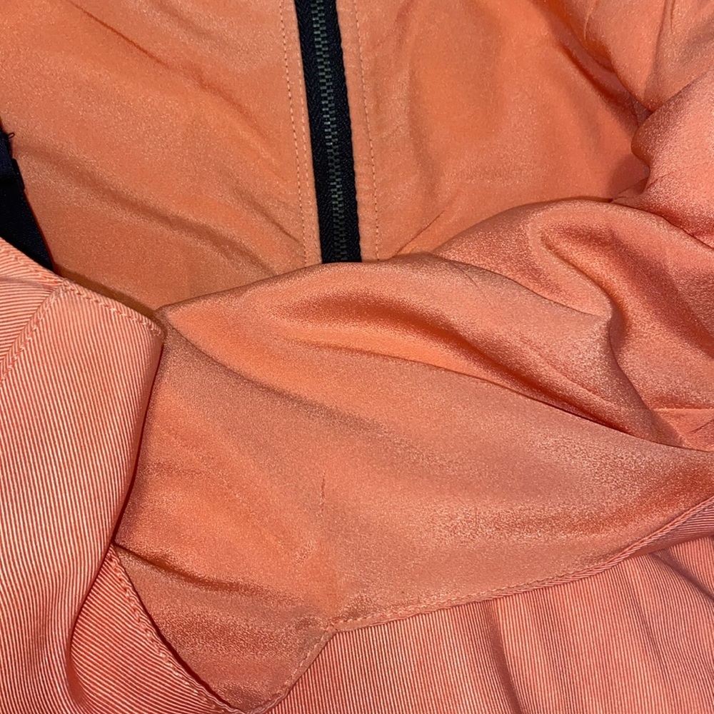 Rachel Roy Bright Peach Orange A-Line Dress - Picture 9 of 12